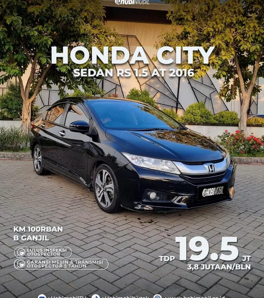 Honda City Sedan RS 1.5 AT Thn 2016