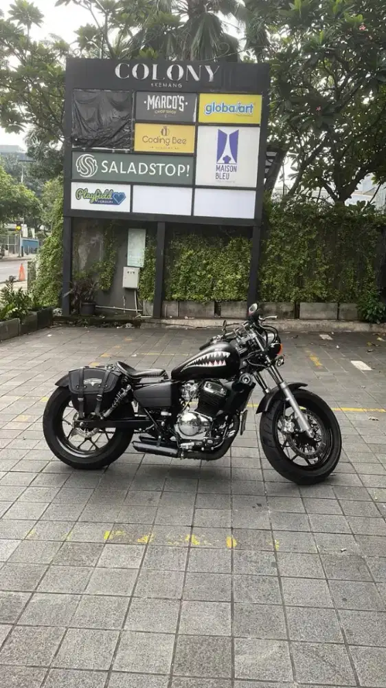 Di jual motor Benelli spd, full modif