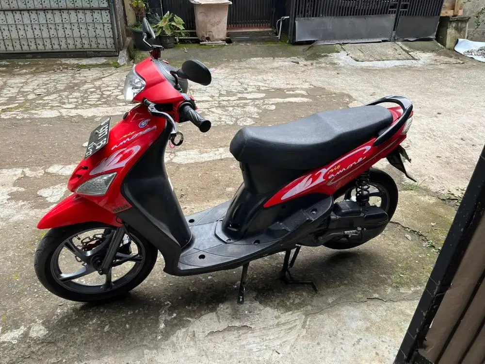 YAMAHA MIO SPORTY 2007 ASLI MERAH
