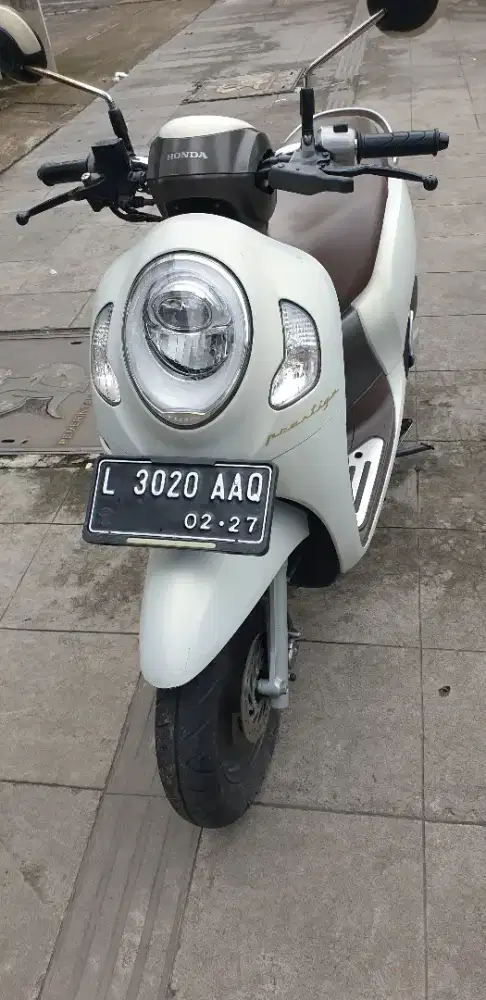 Scoopy Prestige th 2022 istimewa km 17rb pjk baru
