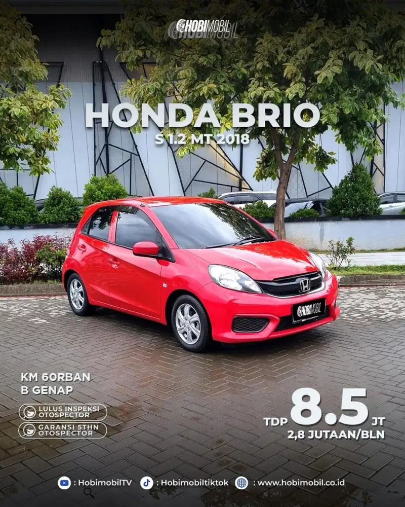 Honda Brio S 1.2 MT Thn 2018