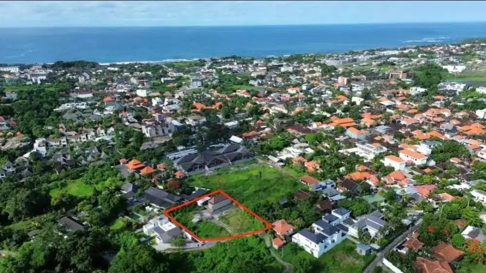 JUAL TANAH PERERENAN BEACH KAWASAN KOMPLEK VILLA