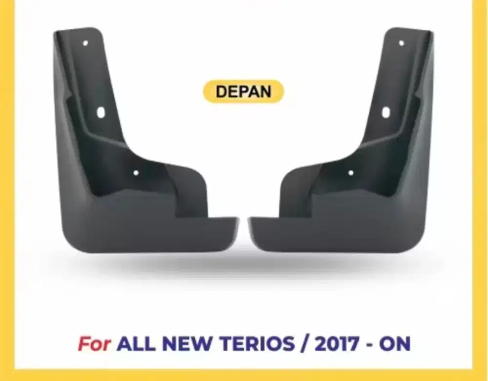 Mud Guard / Karet Pelindung Lumpur Terios 2017