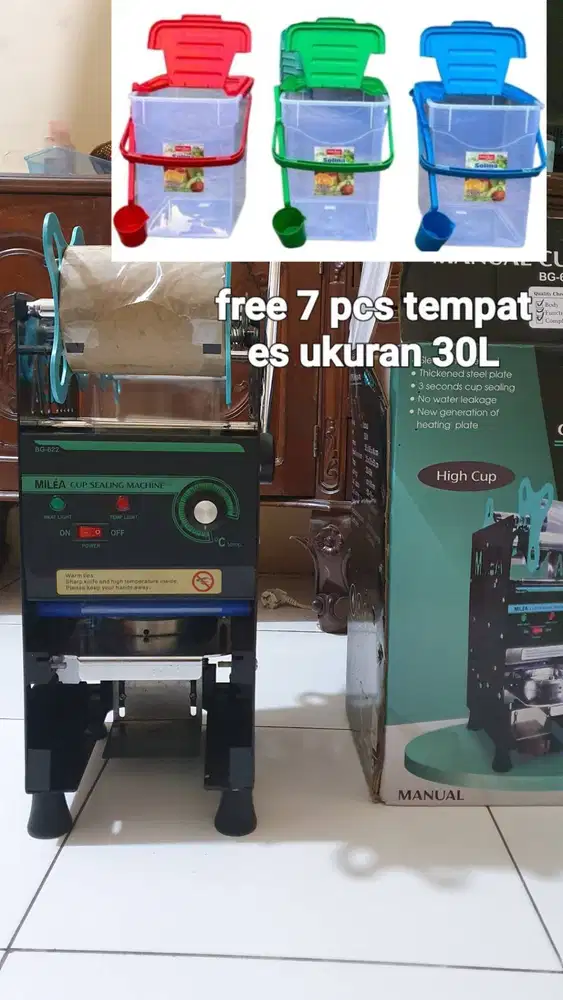 Mesin Cup Sealer Melia BG-622