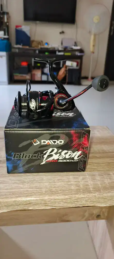 Reel Daido Black Byson pro 3000 XS RED Kondisi baru