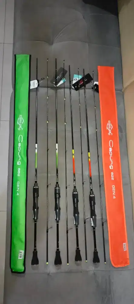 Joran relix Nusantara CAPUNG Gen 4 kondisi baru Gress