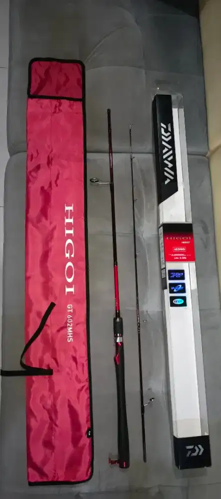 Joran DAIWA Higooi GT 180 cm MHS X45 V-Joint Blank HVF line 8-20 lb