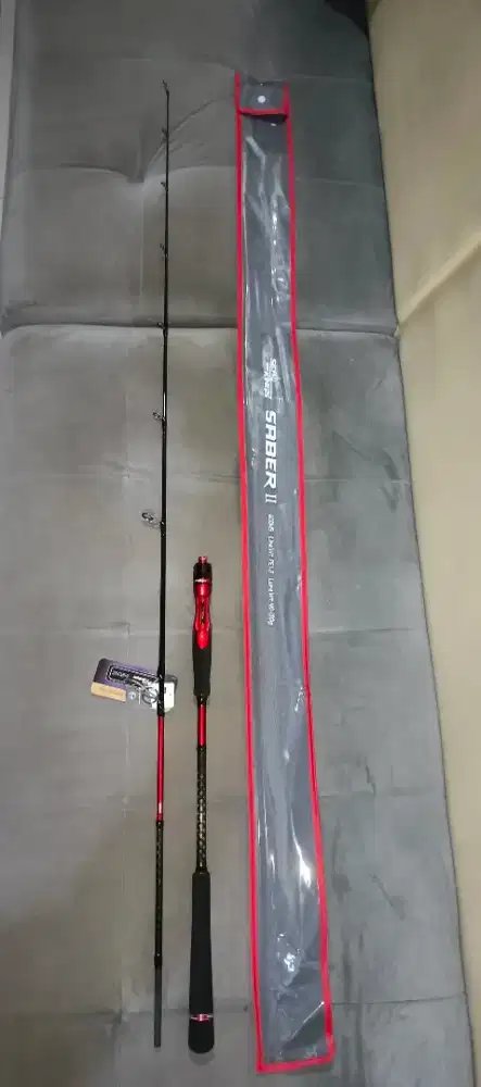 Joran Jigging Saber Gen 2 full Fuji ring guide PE 1-3