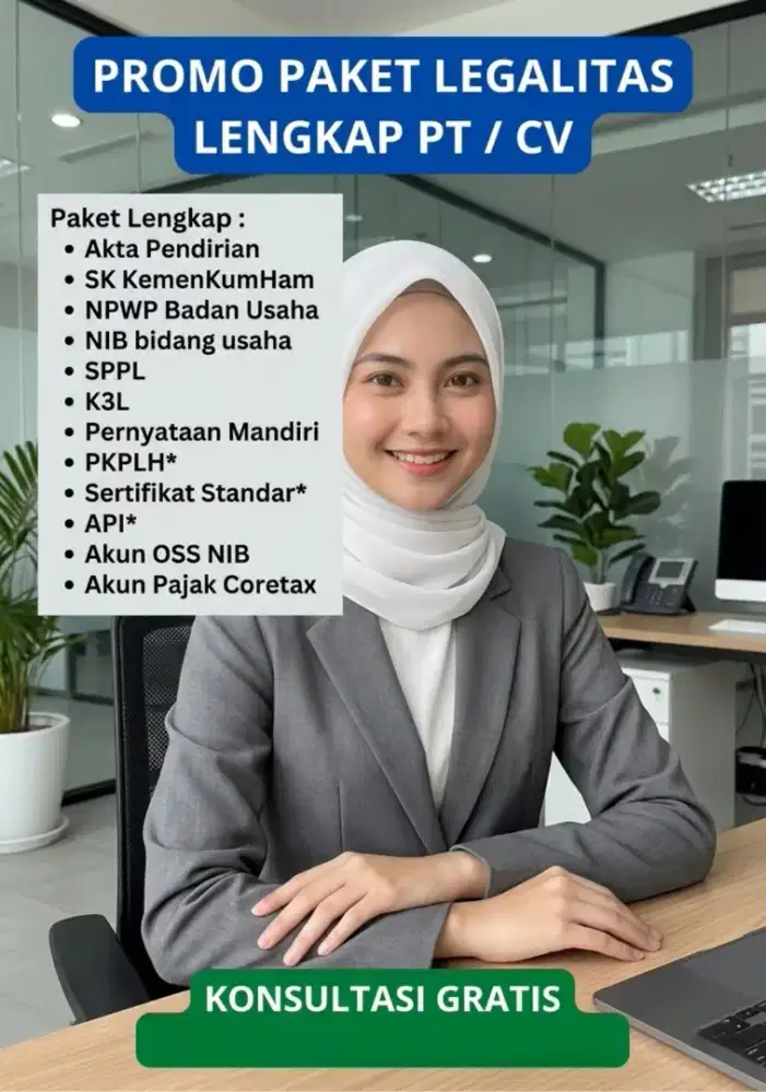 Perlengkapan Usaha Kantor PT