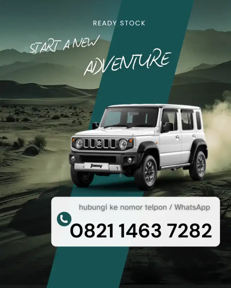 Promo suzuki Jimny 5D 3D 5 / 3 pintu ready stock kredit cash