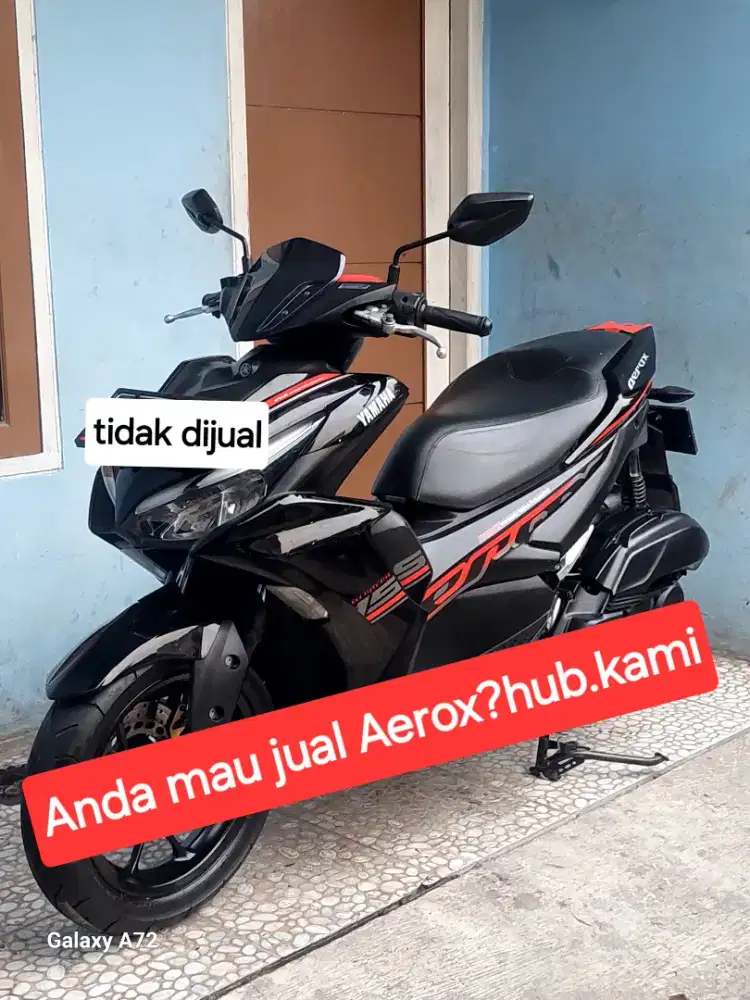 anda mau jual Aerox hubungi kami