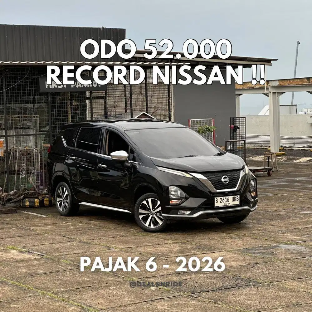 KM 52.000 ANTIKK !! PAJAK 6/2026 NISSAN LIVINA VL 2020 MULUS BANGET