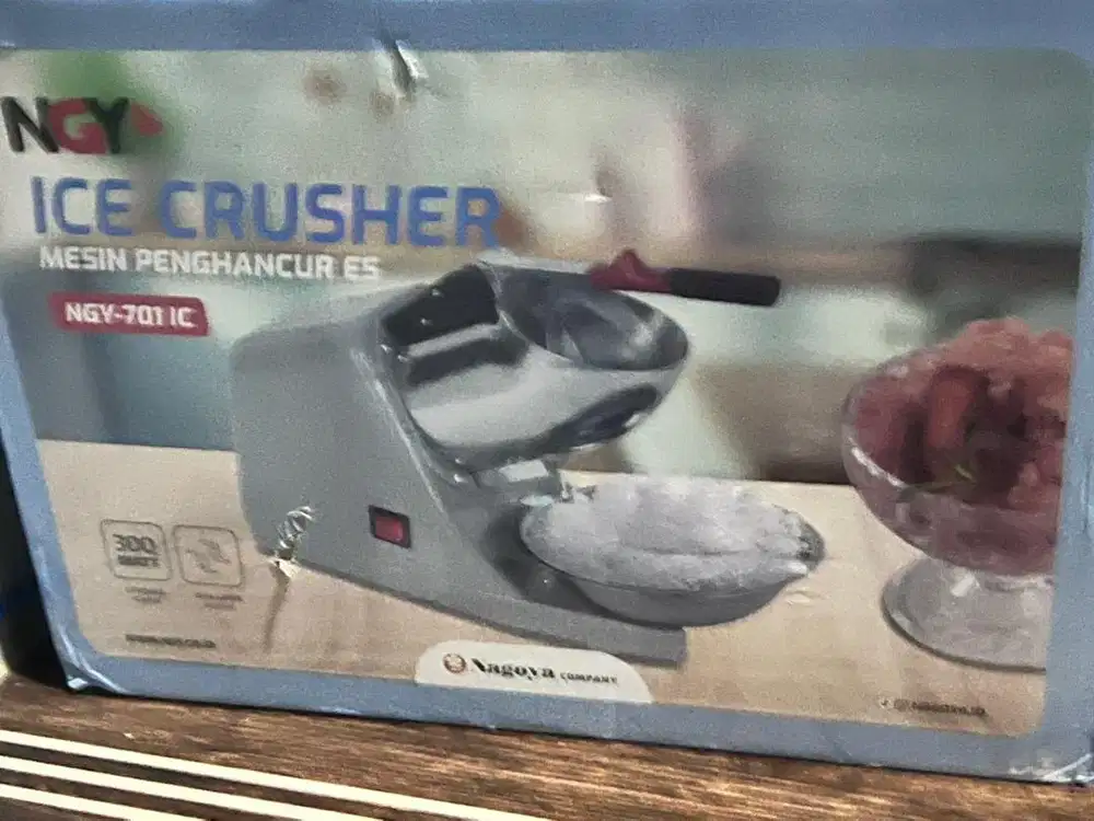 Ice crusherrr baruuu