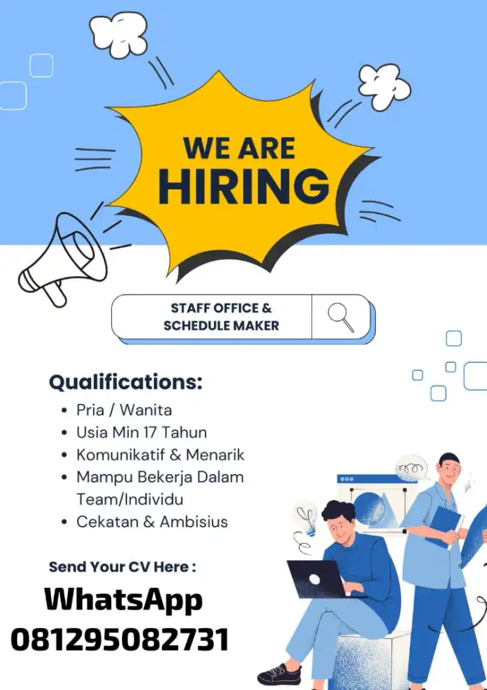 Rekrut kerja dikantor gratis yah