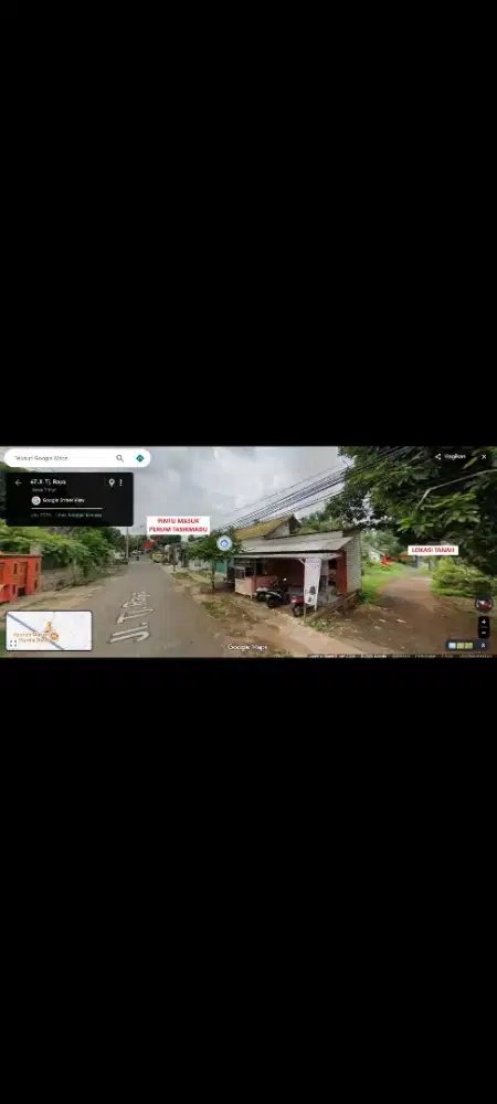 DIJUAL Tanah strategis Tuban Kota bisa untuk rumah hunian / kost.