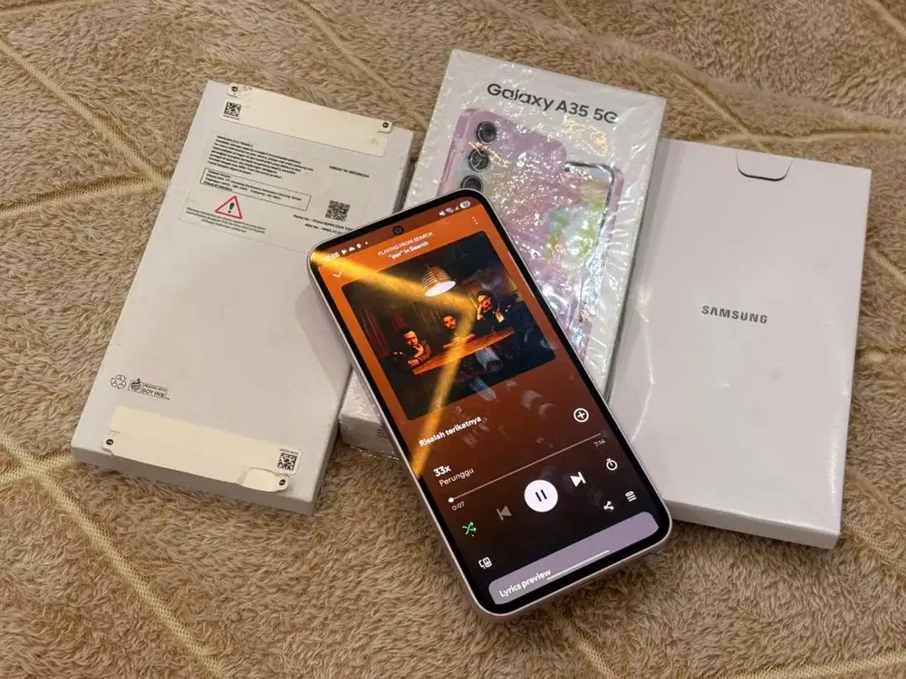 Samsung A35 5G GARANSI ON bisa TT