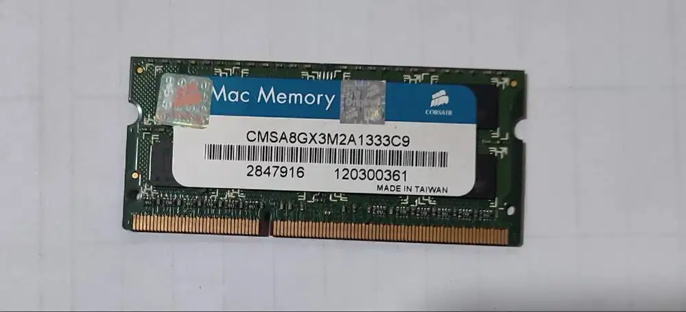 Ram iMac Mac Memory Corsair 4gb