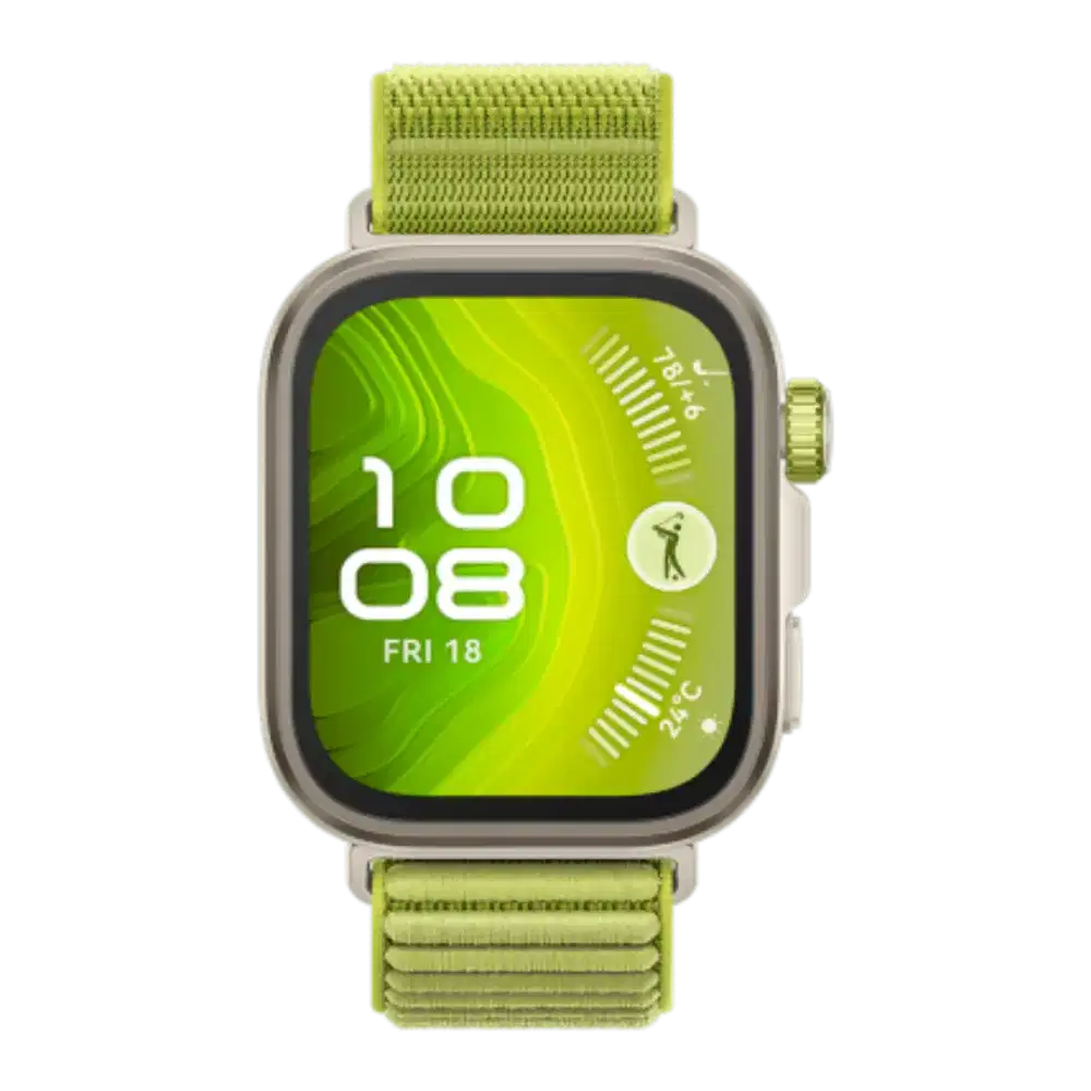 Huawei Watch Fit 4 Pro Green no Garmin