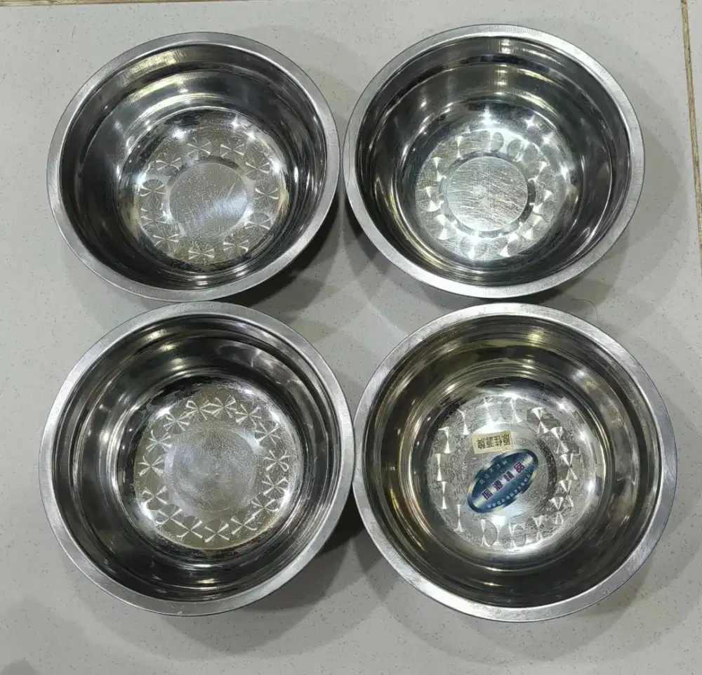 Jual Piring dan Mangkok Stainless Steel