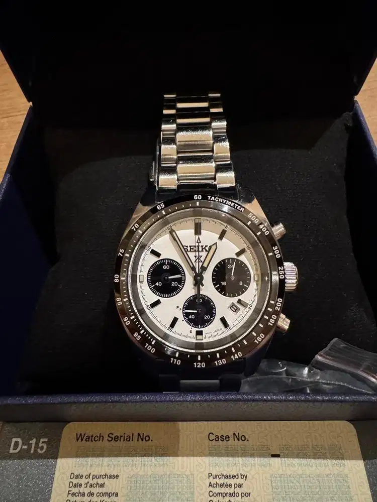 Seiko SSC813 seiko daytona jam tangan