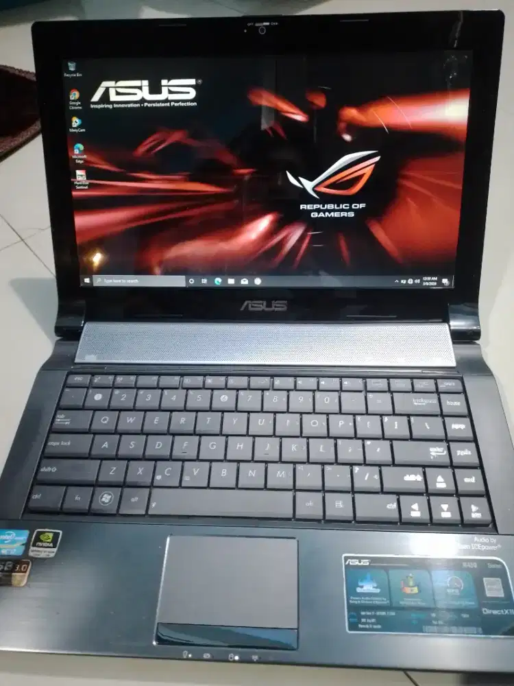 Asus n43s ( core i7 8cpu ) double vga RAM 8 GB