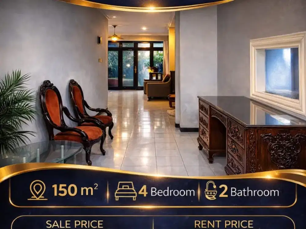 Rumah Daerah Emas Ngagel Surabaya