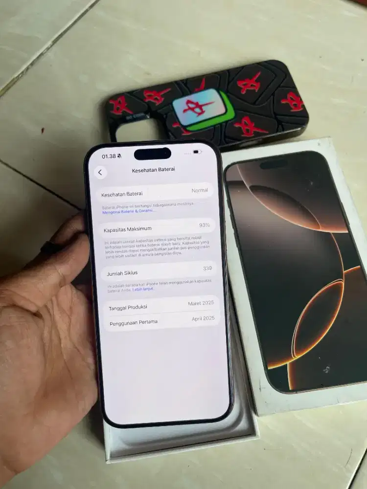 iPhone 16 promax 256gb inter