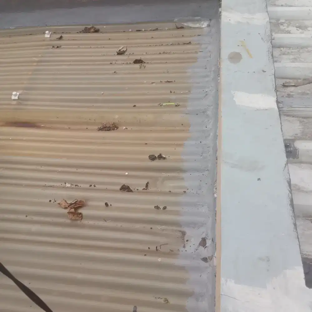 Perbaikan atap bocor, dinding rembes, talang air dll