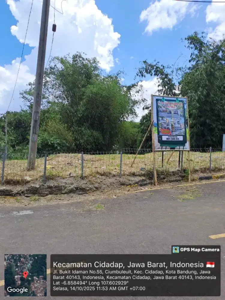 KAVLING/RUMAH SIAP BANGUN LEGALITAS SHM DI CIPAKU, CIUMBULEUIT BANDUNG