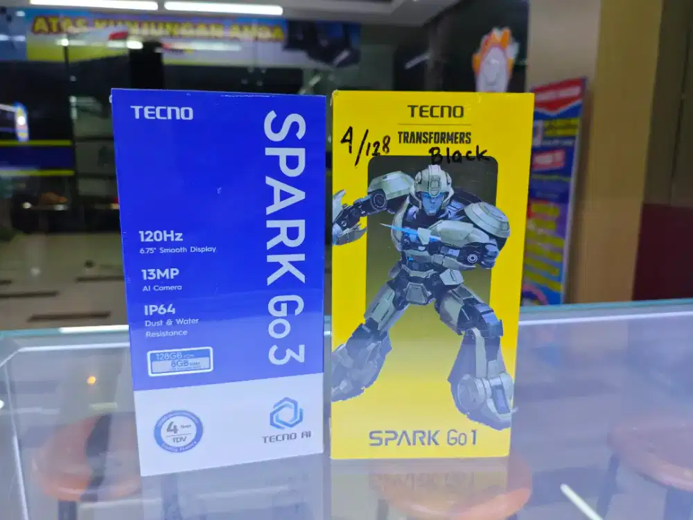Tecno spark go 3 4/128