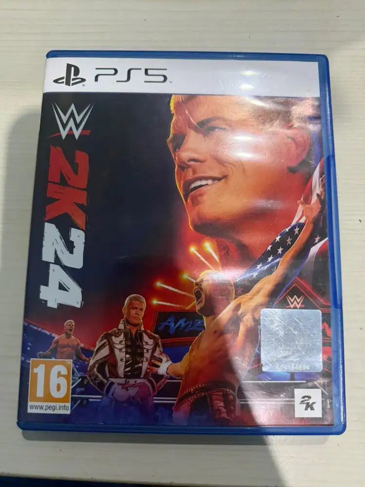 kaset ps5 WWE 2k24
