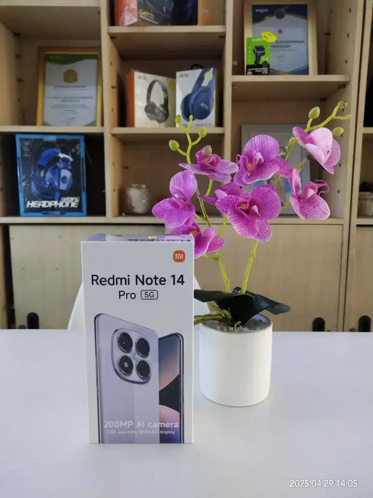 Redmi note 14 pro 5G 8/256 segel garansi resmi