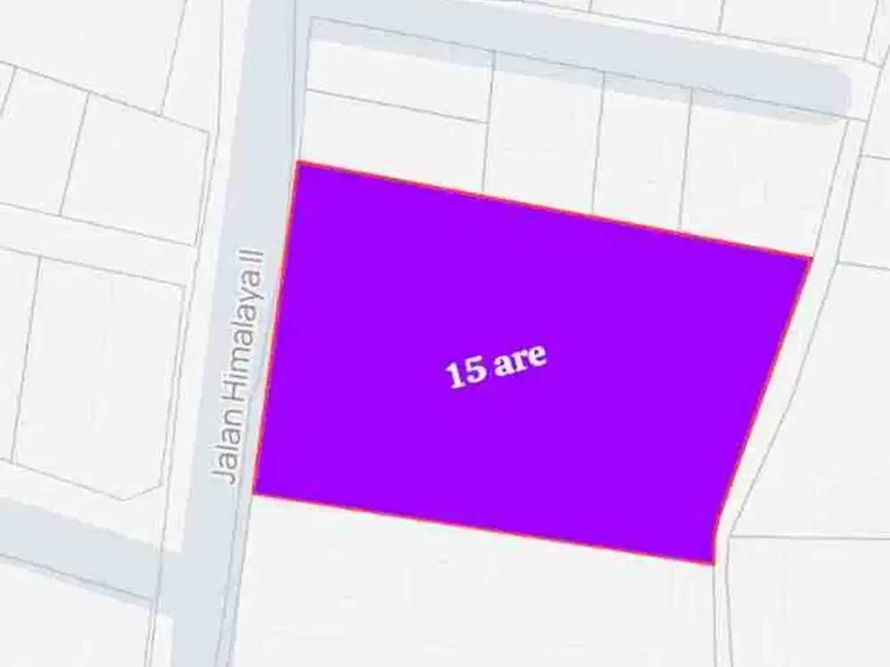 Tanah Komersil Strategis Jl Himalaya Denpasar Barat