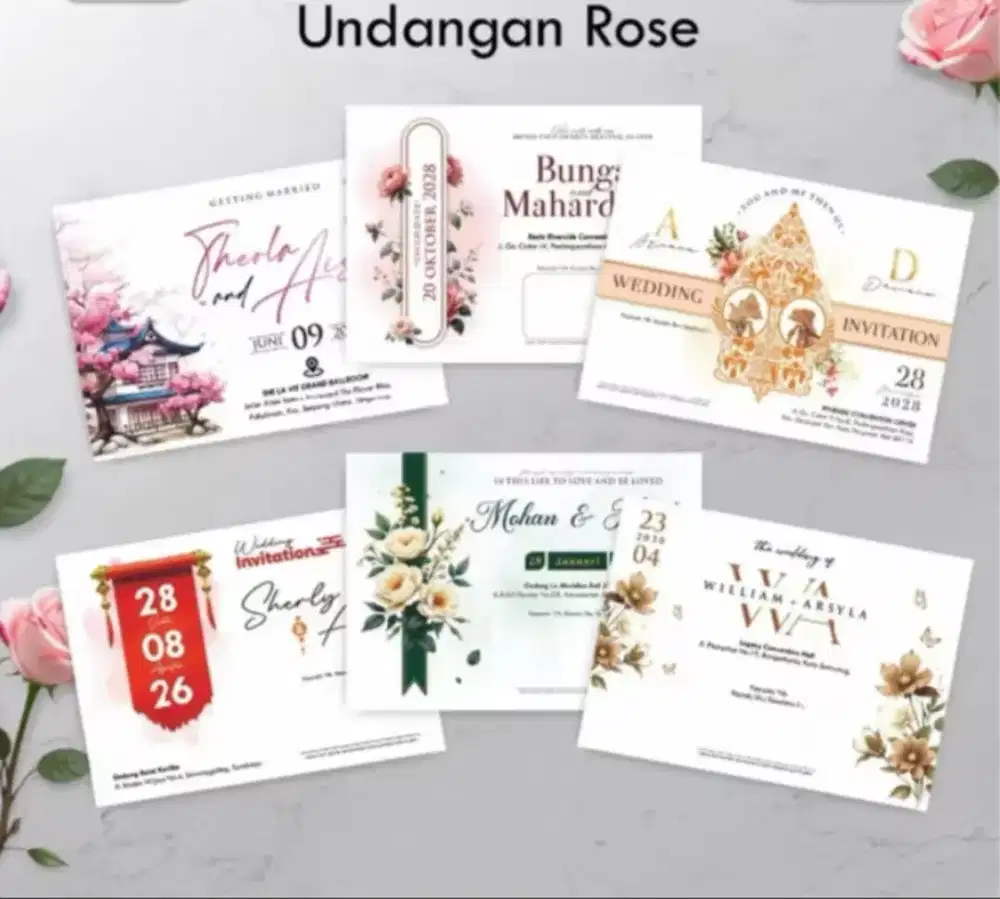 Undangan Berbahan BC