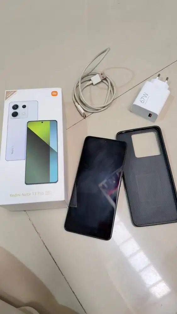 Xiaomi Redmi Note 13 Pro Plus 5G 12/512 Midnight Black LENGKAP