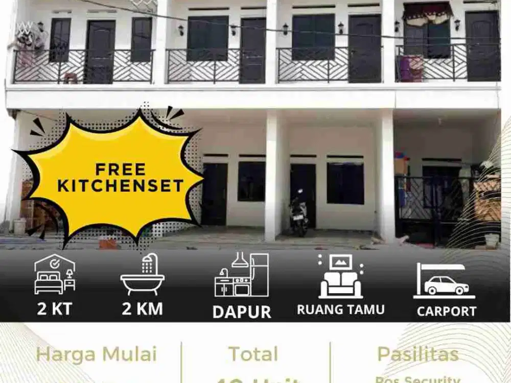Rumah Baru Murah Minimalis di Kramat jati Jakarta Timur, Dekat Condet Jual/dijual