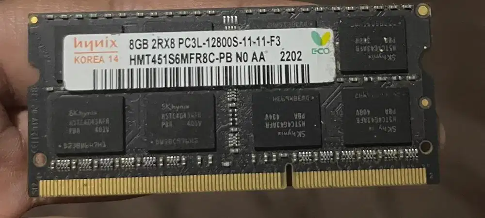 RAM 8GB DDR3 LAPTOP