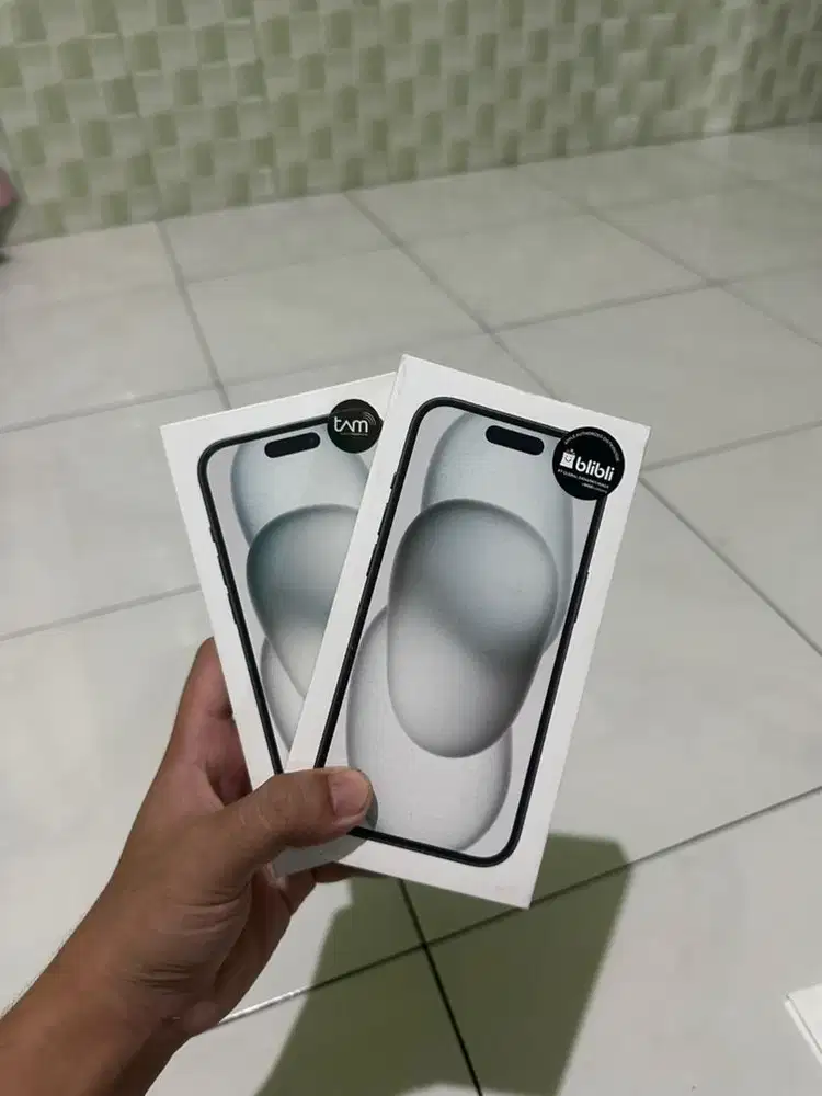 Iphone 15 128 resmi indo new segel