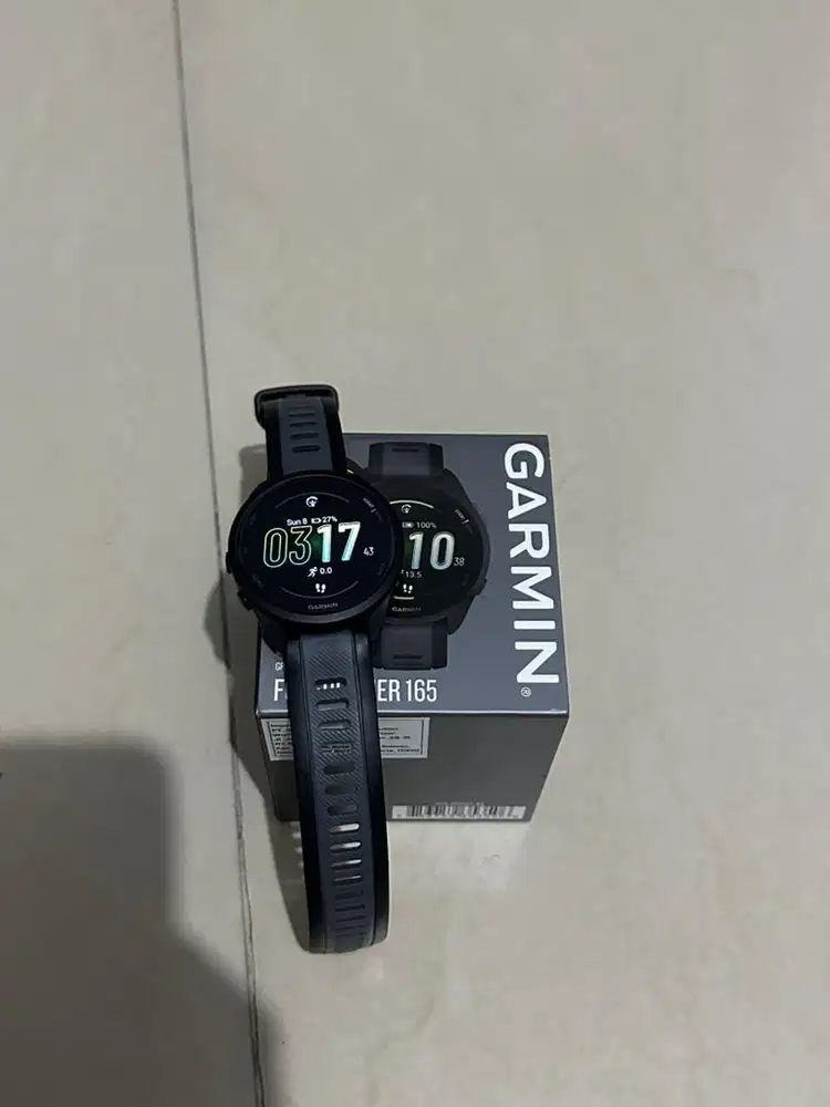 Garmin Forerunner 165 non music SUPER MULUS GARANSI ON PANJANG