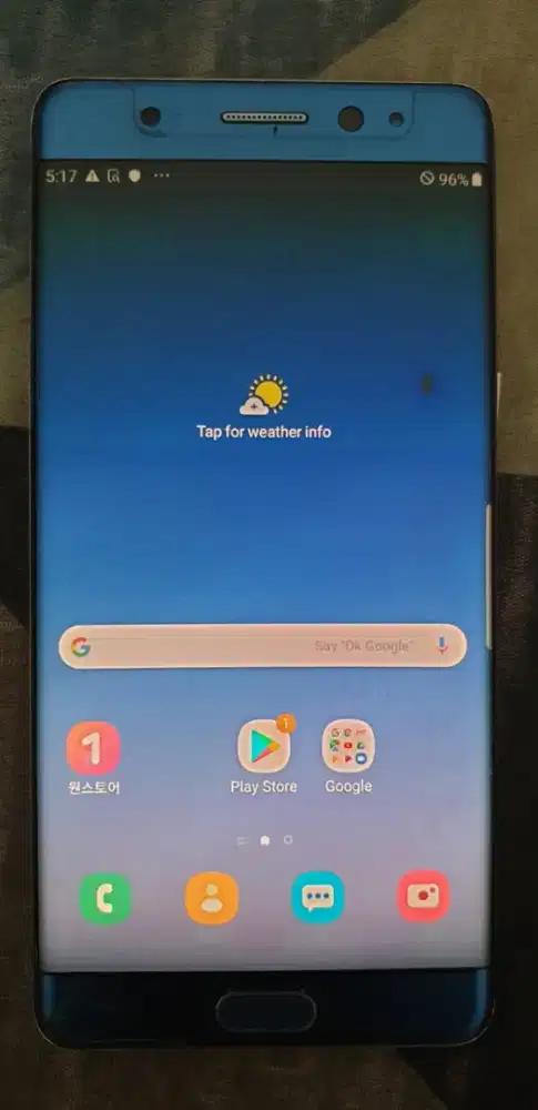 Samsung galaxy note fe fan edition ram 4/64