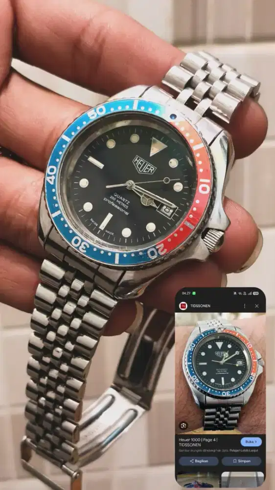 Jam tangan tGHeuer all original