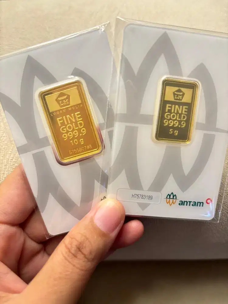 ANTAM 5 gram dan 10 gram