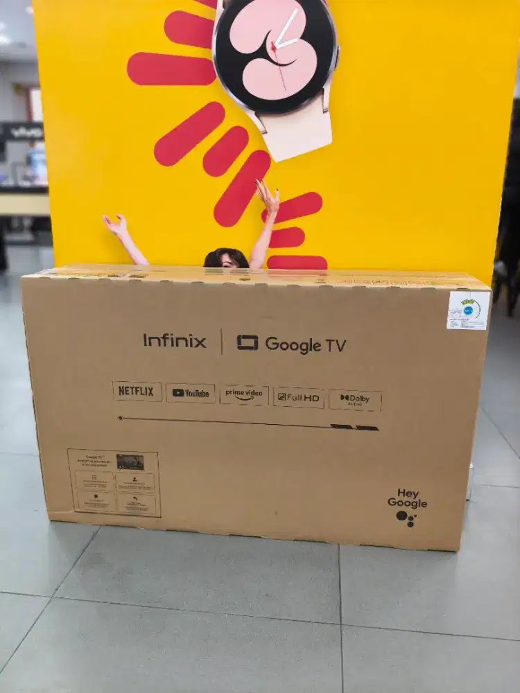 PROMO THR INFINIX GOOGLE TV X5L 43 INCH