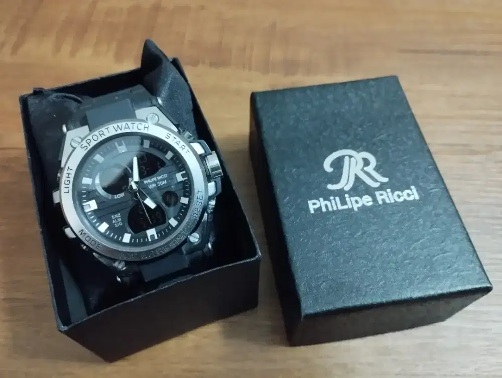 Jam Tangan Philipe Ricci Original, anti air