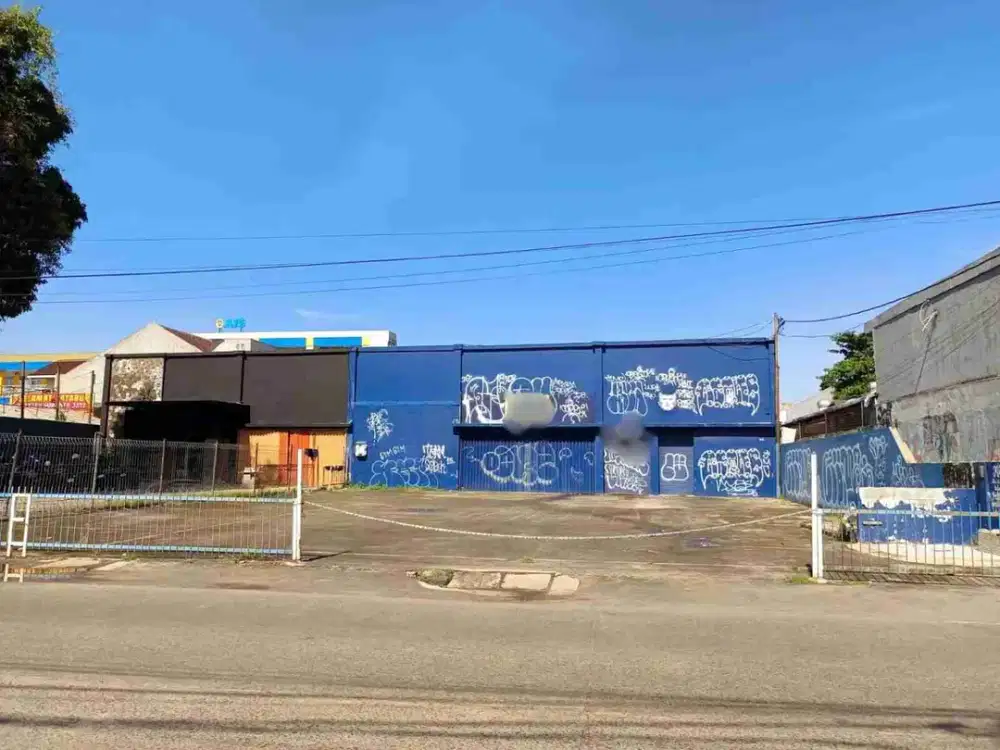 Disewakan Bangunan Komersial Gudang Workshop Siap Pakai di Jatibening bekasi