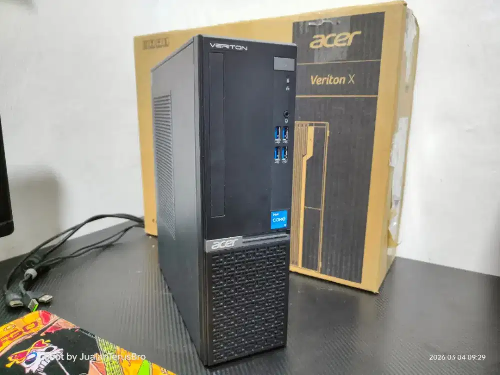 CPU KANTORAN i5 12400 iGPU GEN 12 8GB/1TB ACER PC OFFICE WIFI