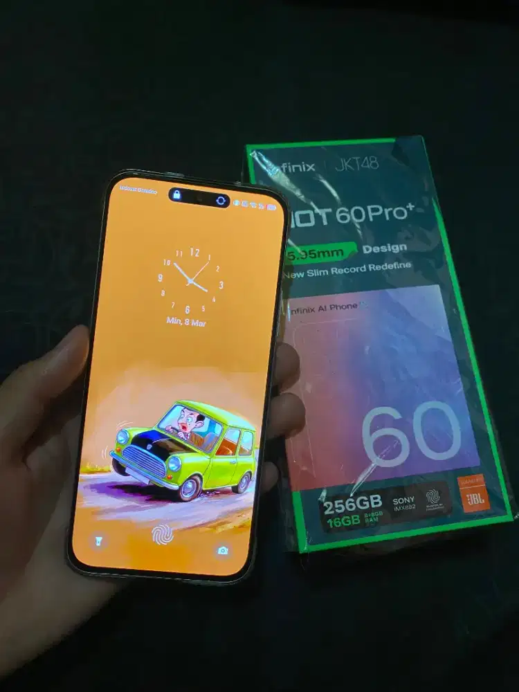 Infinix Hot 60 Pro+ 8GB/256 Titanium Silver (Garansi 05/09/2026)