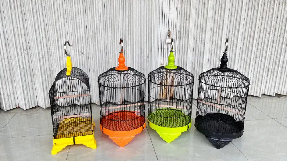 Sangkar besi kandang besi lb blacktrot sanger dll