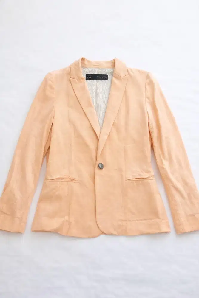 Blazer Zara Peach #DealBikinBerkah