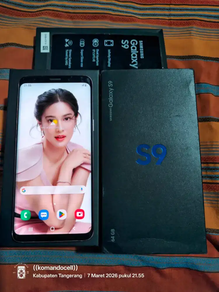 Samsung galaxy S9 ram4/64gb